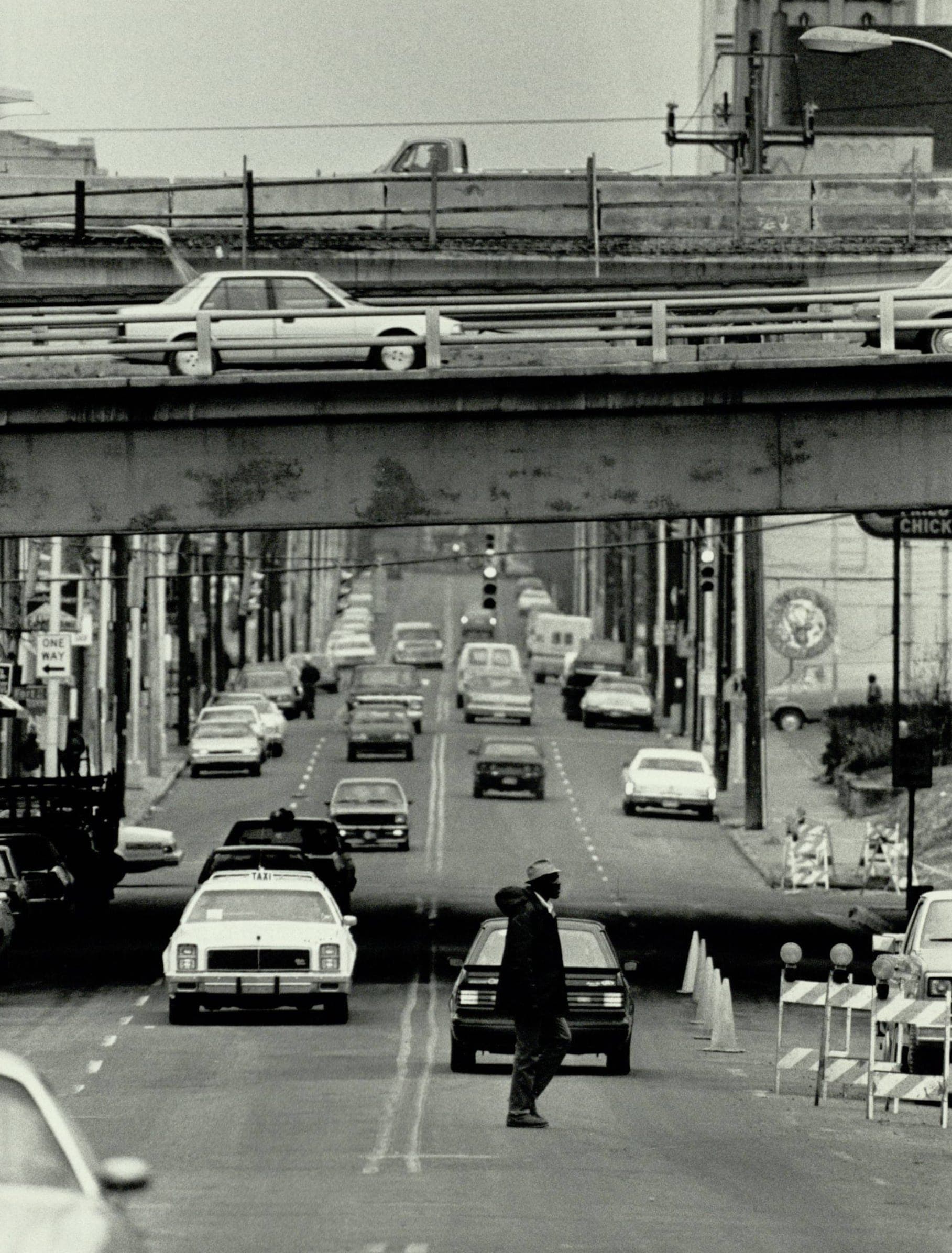 Auburn Avenue View Looking South - AJC via the GSU library